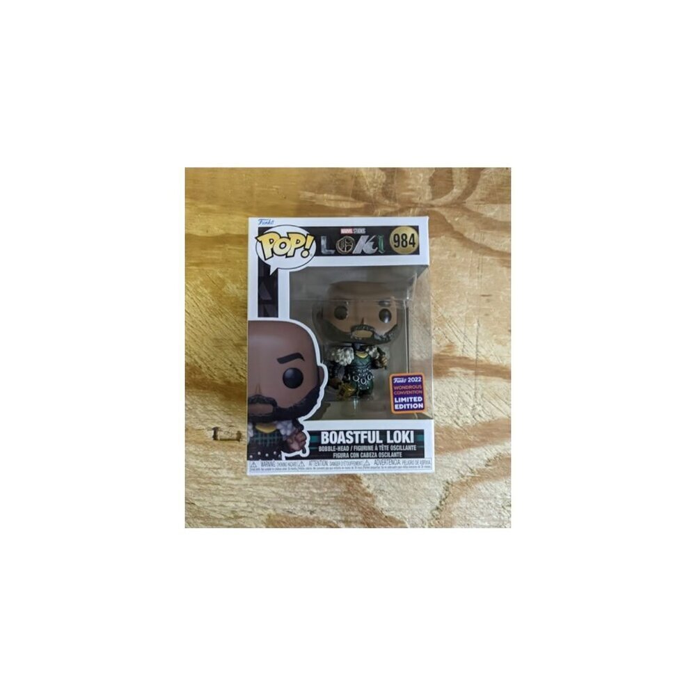 Funko Pop! Marvel: Loki – Boastful Loki #984 Vinyl Bobble-Head (2022 Wondrous Co
